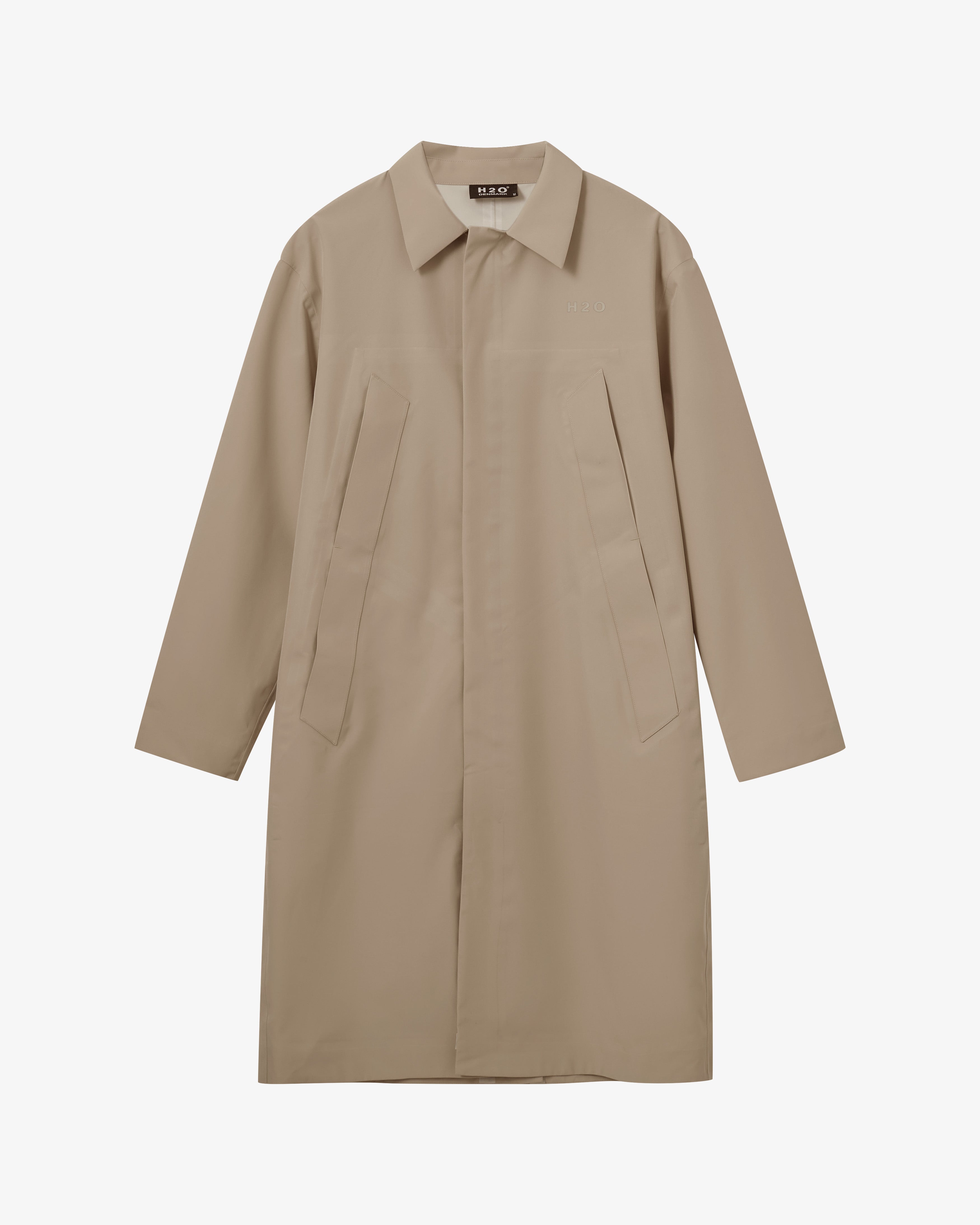 Bornholm Regnfrakke - Warm Grey