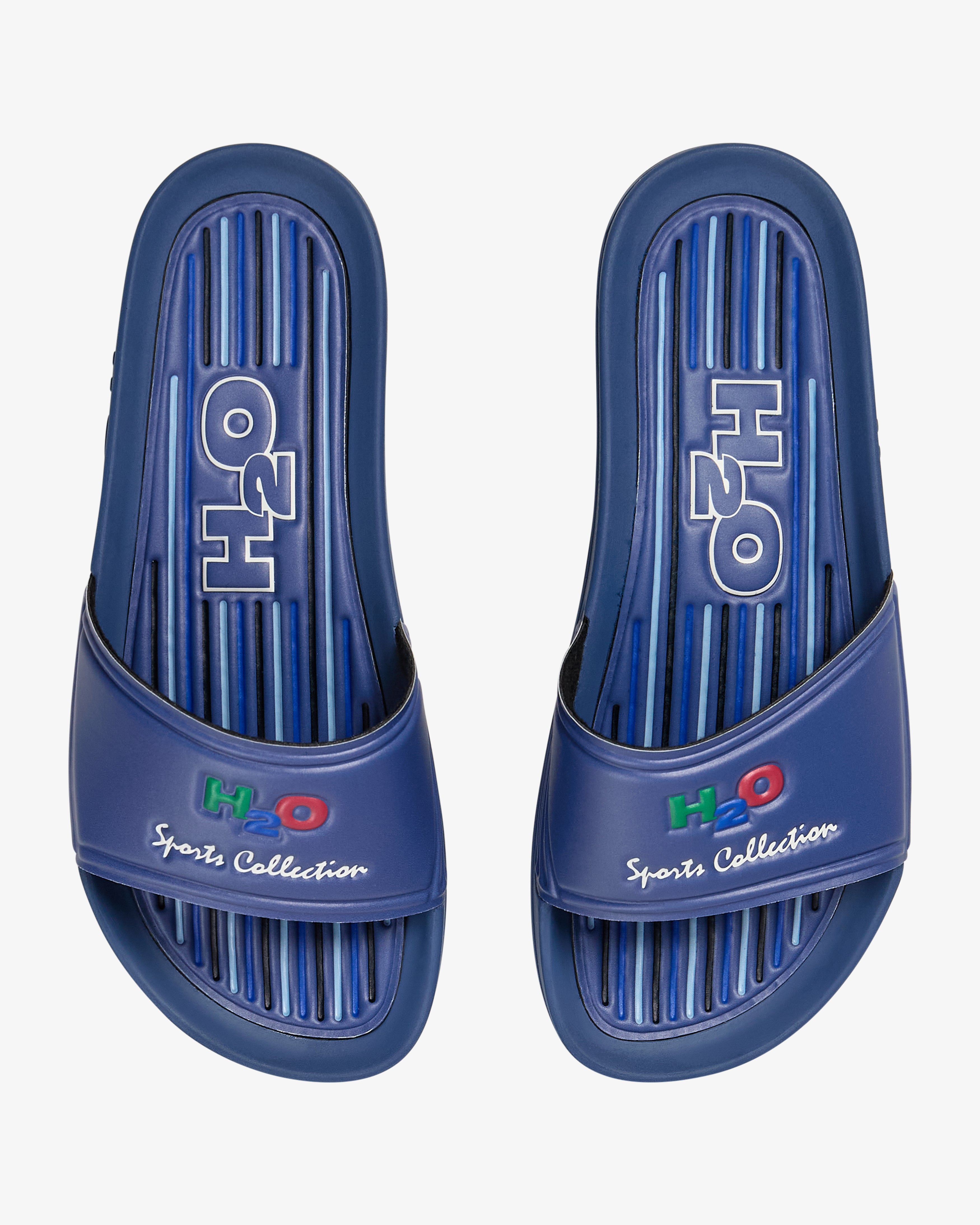 H2O Basic Classic Badesandal Sandal 2506 Indigo Blue