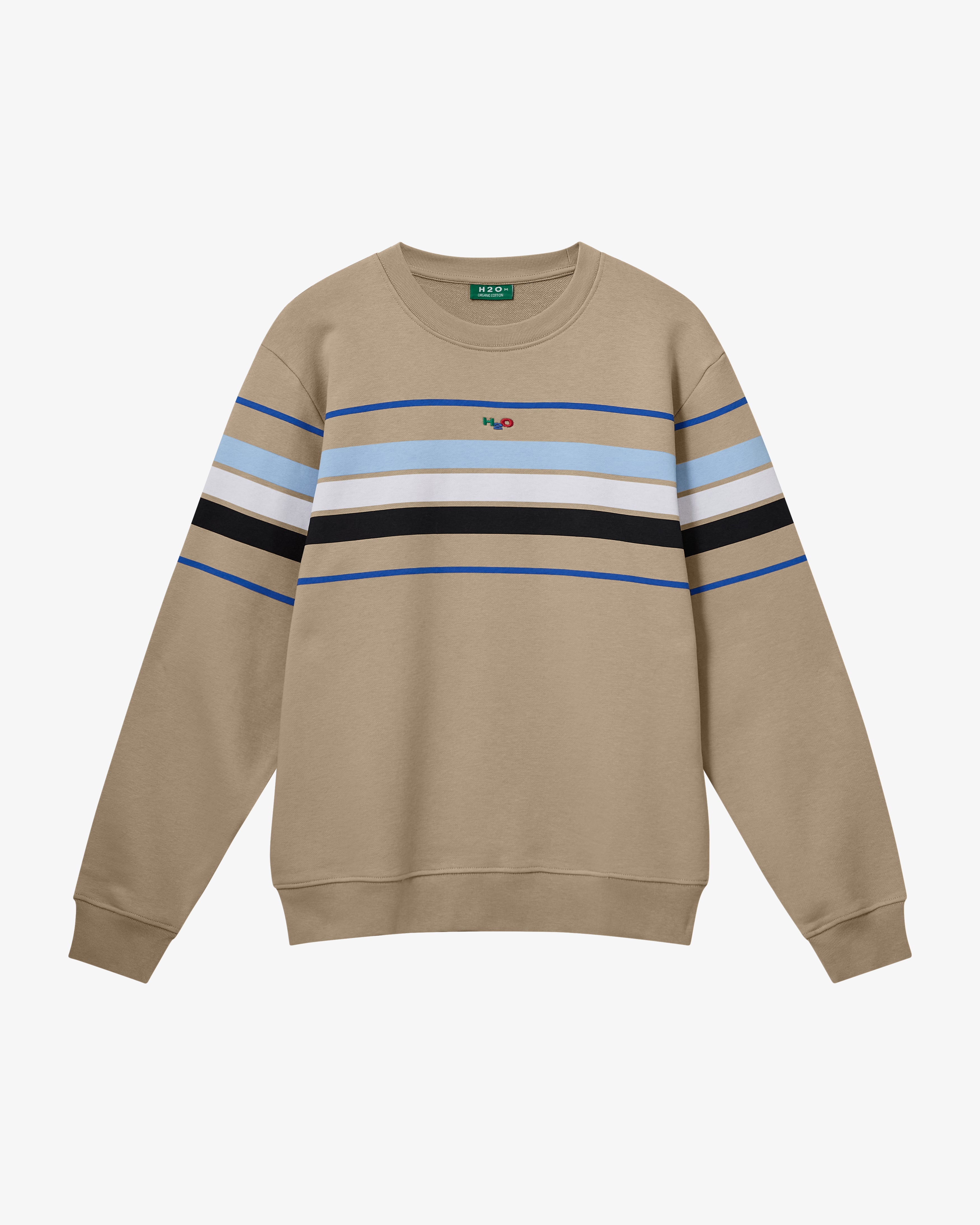 H2O Basic Classic Sweat O'neck Sweatshirt 1034 Warm Grey