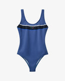 H2O Basic Classic Swimsuit Swim Wear 2506 Indigo Blue