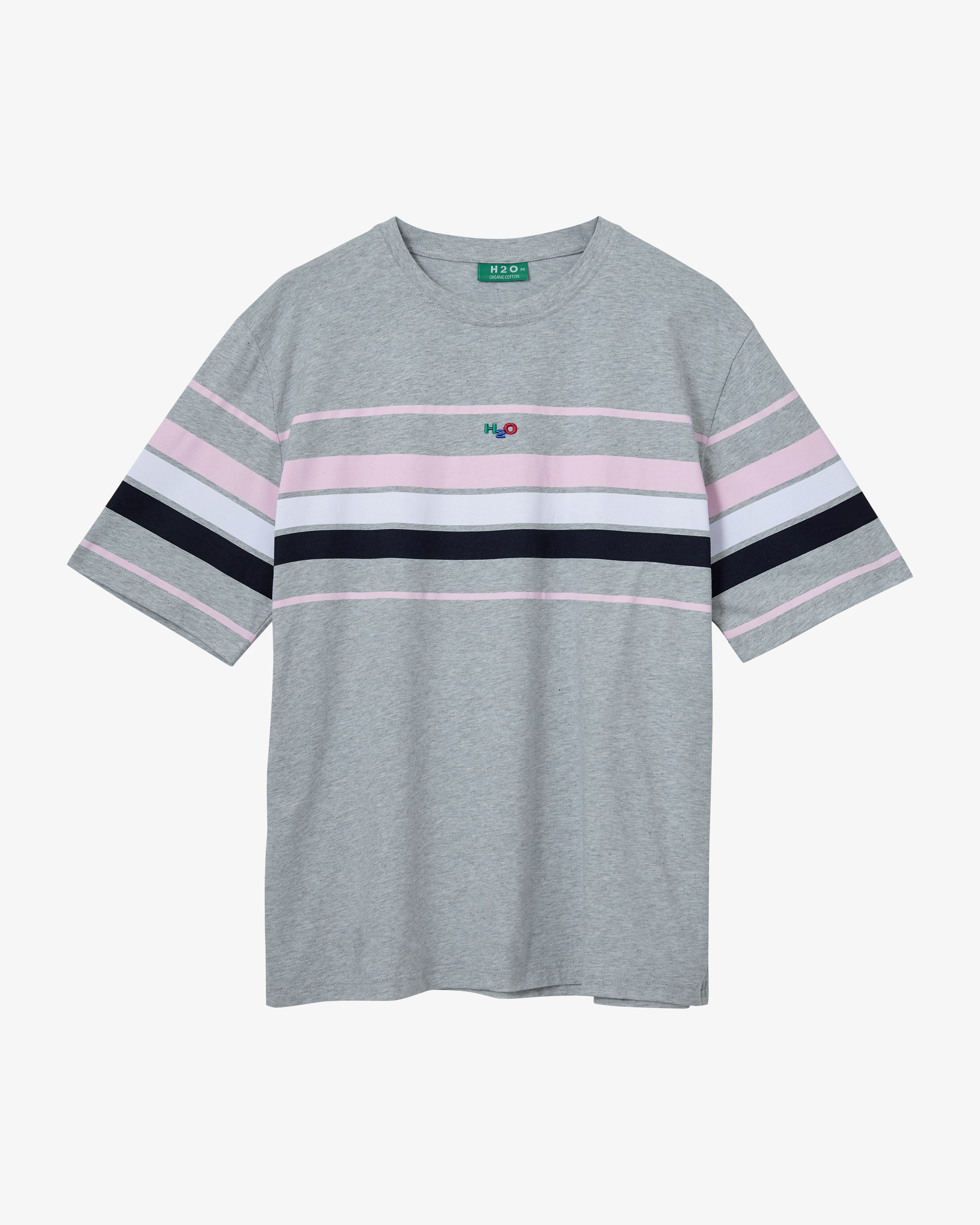H2O Basic Classic Tee T-Shirt 1020 Lt. Grey Mel