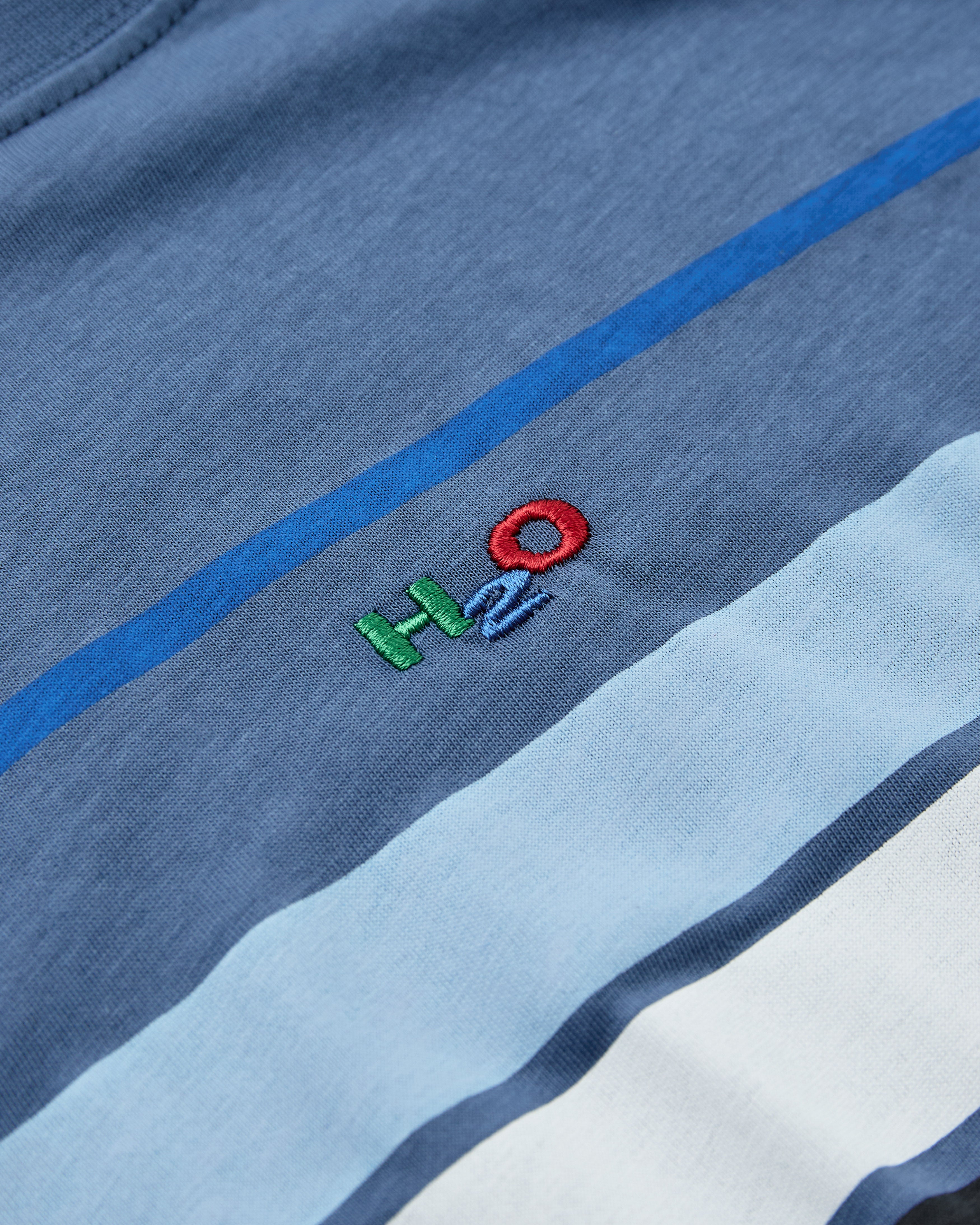 H2O Basic Classic Tee T-Shirt 2506 Indigo Blue