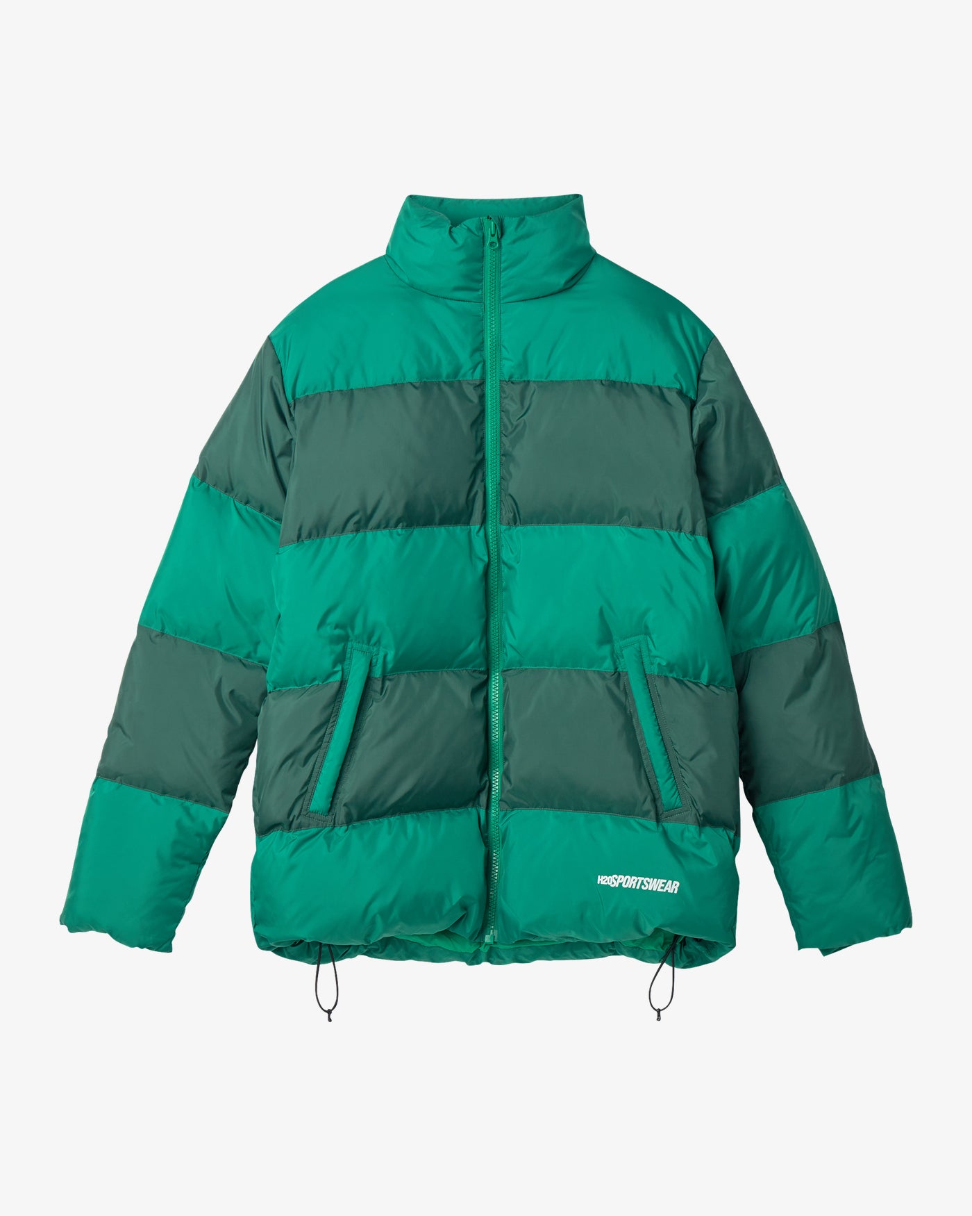 Fanø Down Jacket - Bright Green/Dark Green