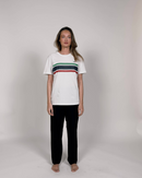 H2O Basic Gilleleje T-shirt T-Shirt 8470 White/Green/Red/Navy
