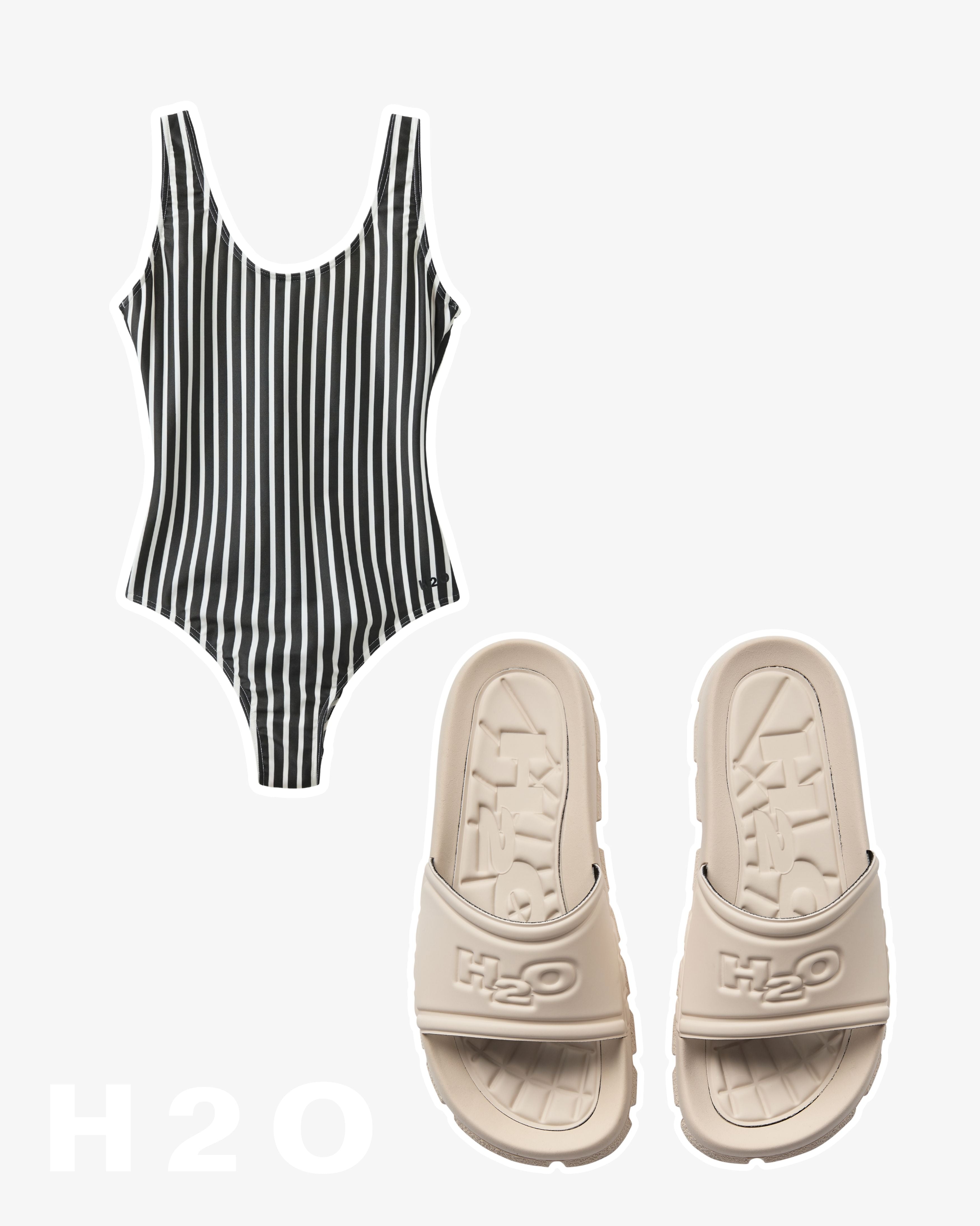 BADEDRAGT + TREK SANDAL