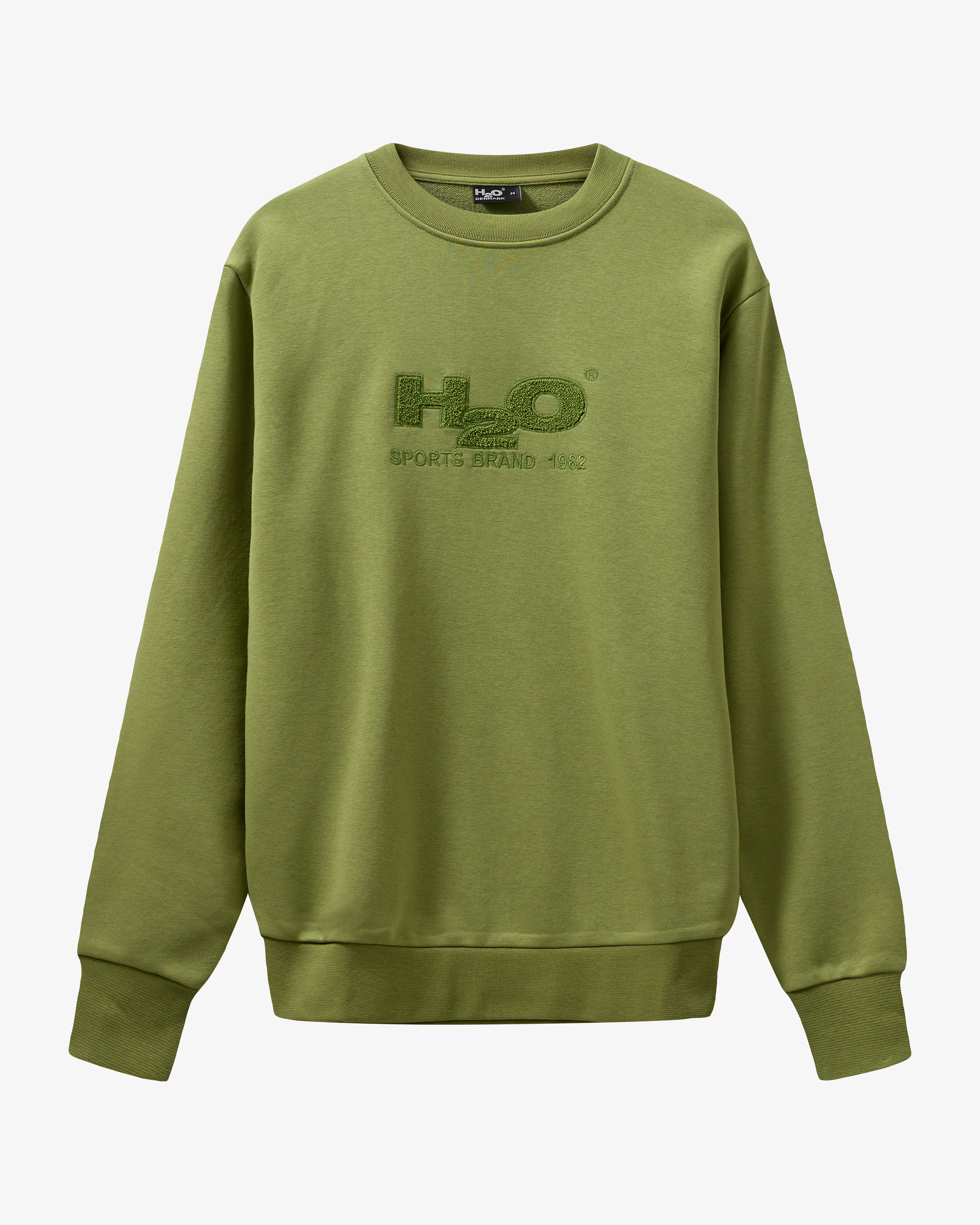 H2O H2O Logo Sweat Sweatshirt 3013 Grasshopper