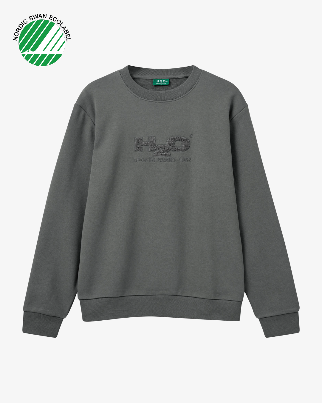 H2O Logo Sweat - Anthracite