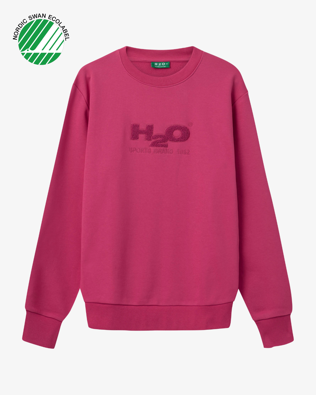 H2O Logo Sweat - Wild Pink