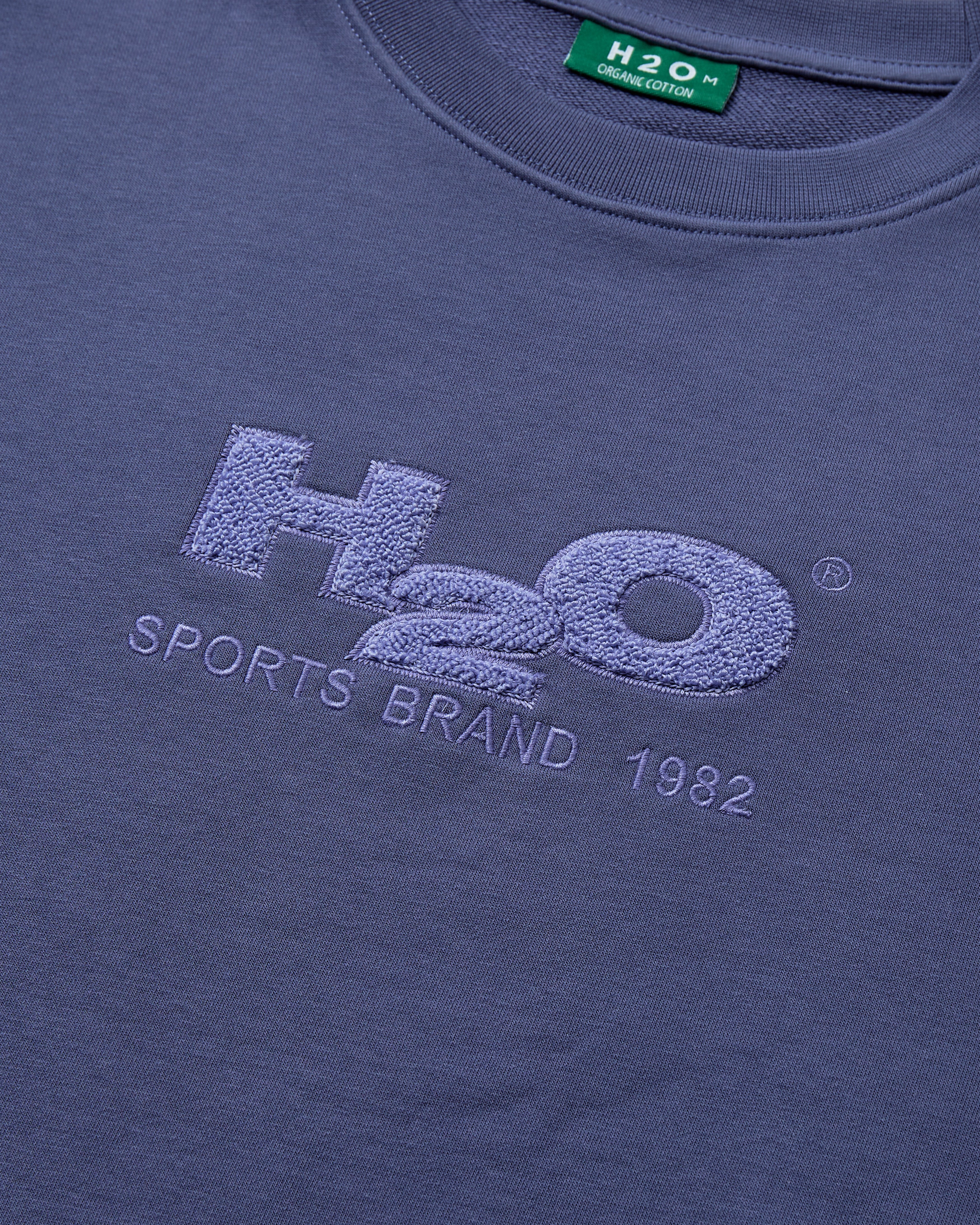 H2O Basic H2O Logo Sweat Sweatshirt 2516 Deep Ocean