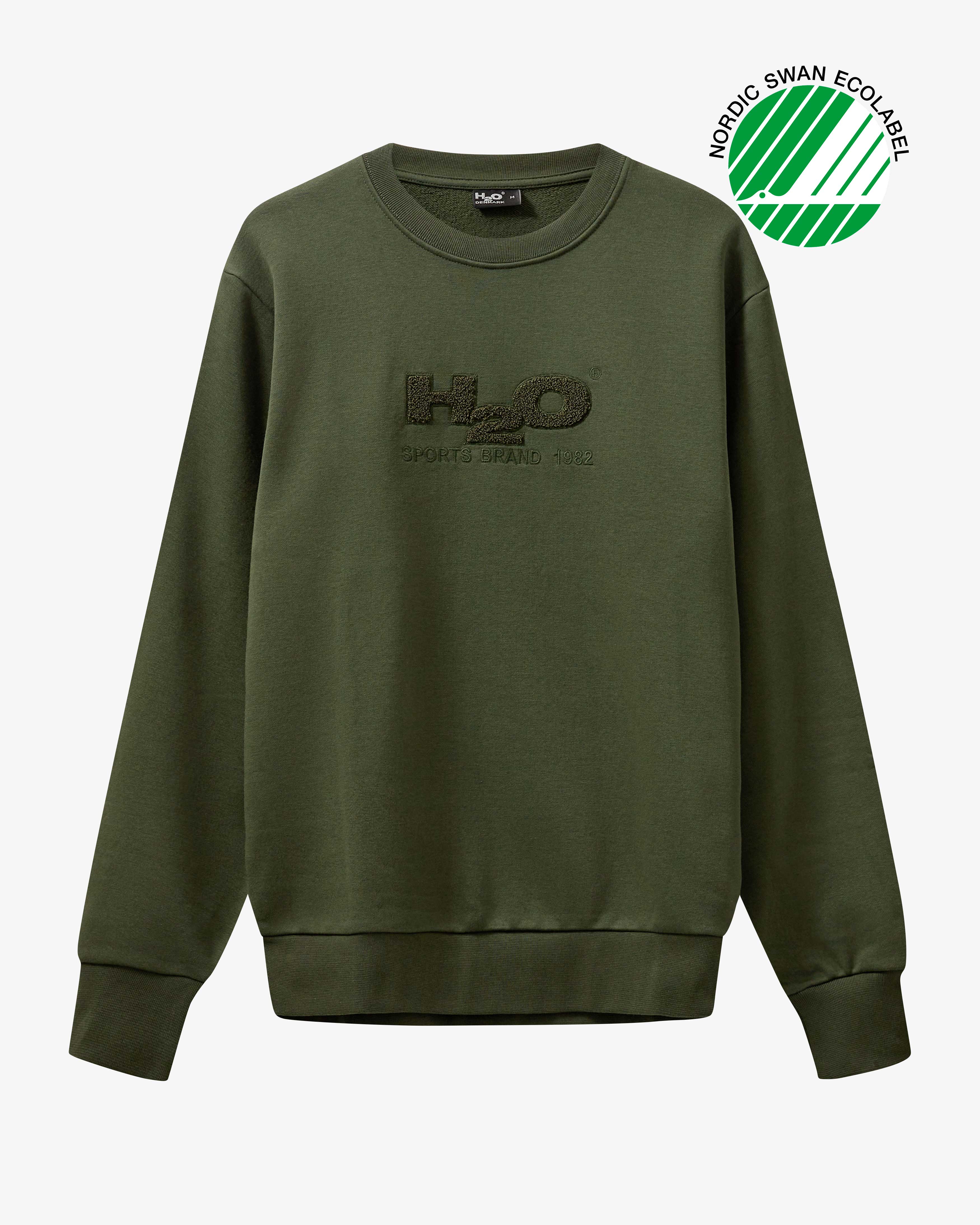 H2O Logo Sweat - Army