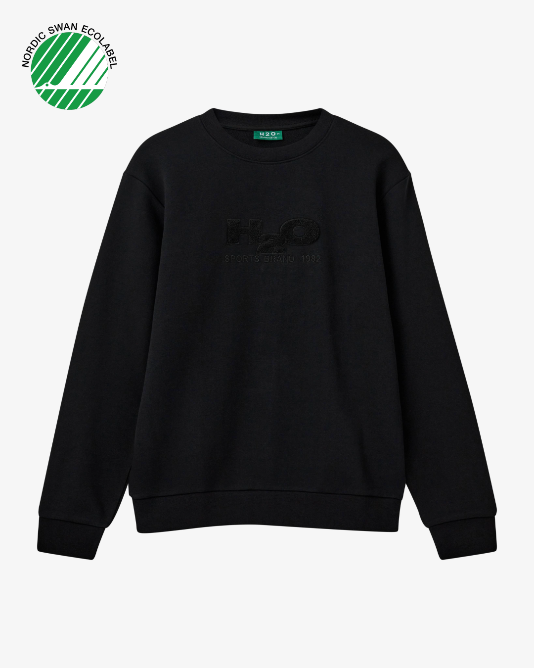 H2O Logo Sweat - Black