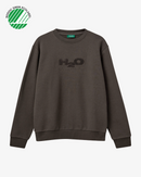 H2O Basic H2O Logo Sweat Sweatshirt 3601 Espresso