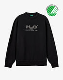 H2O H2O Logo Sweat Sweatshirt 7790 Black/Grey