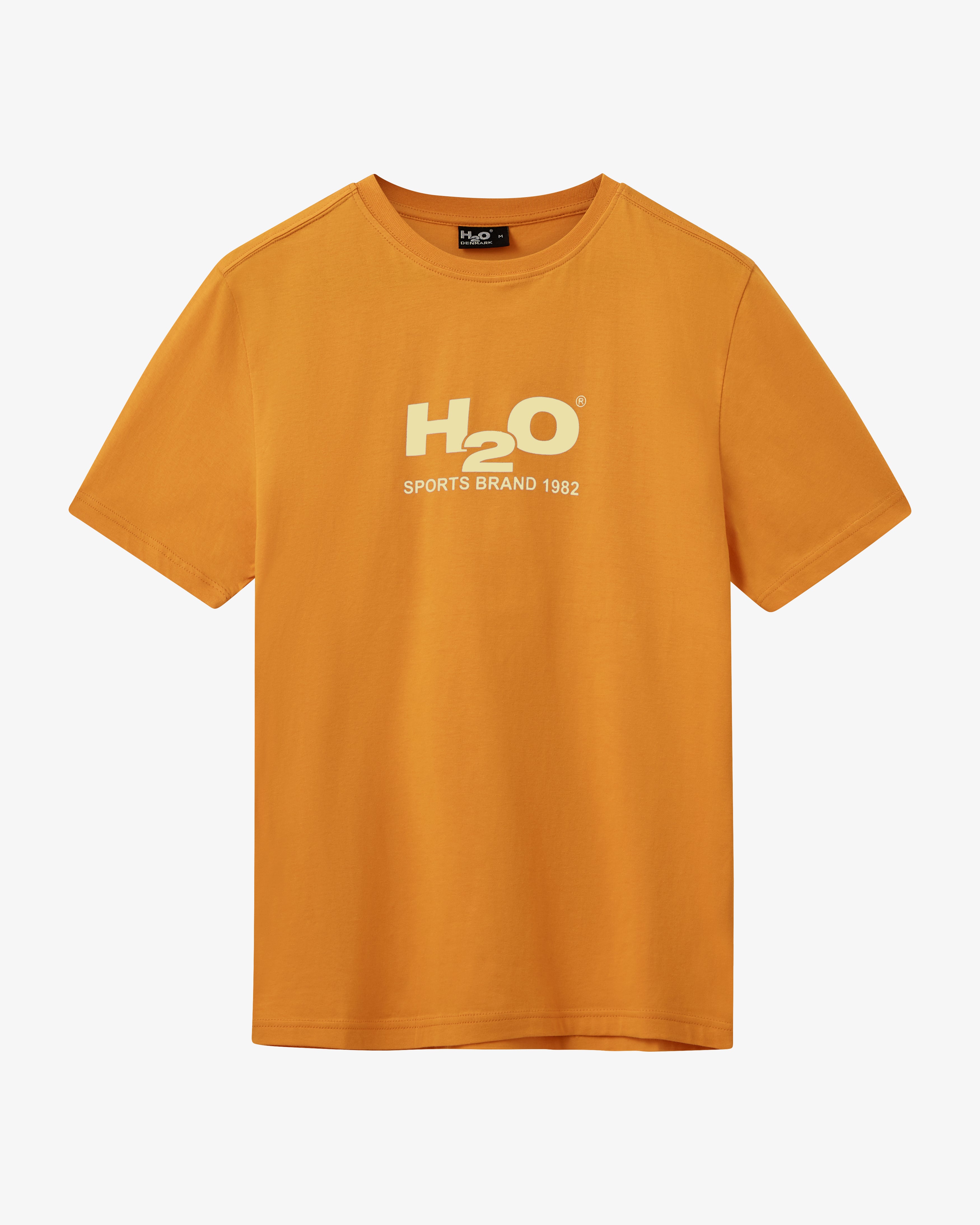 H2O Logo T-Shirt – Aprikose