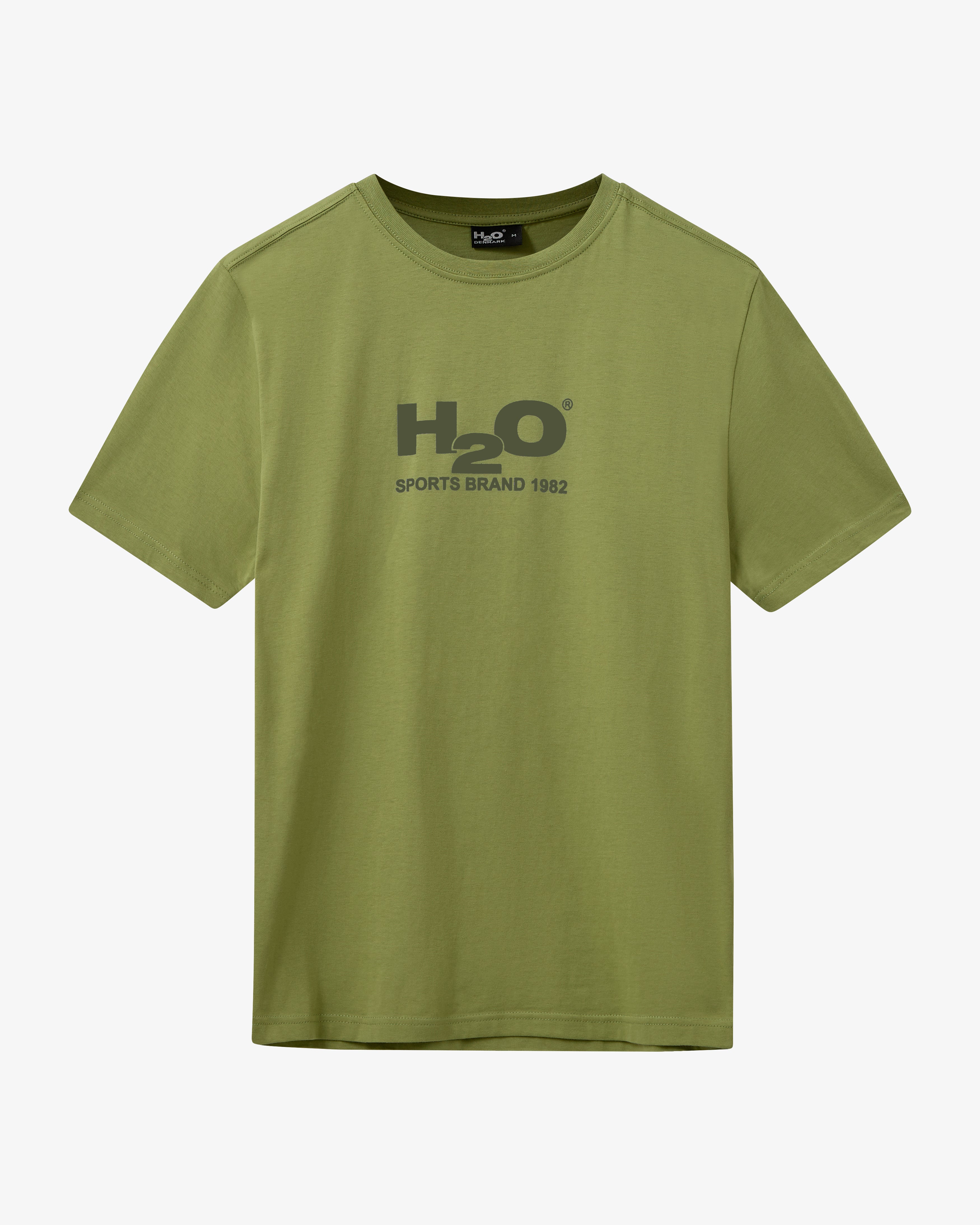 H2O Logo Tee - Grasshopper