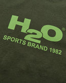 H2O H2O Logo Tee T-Shirt 3020 Army
