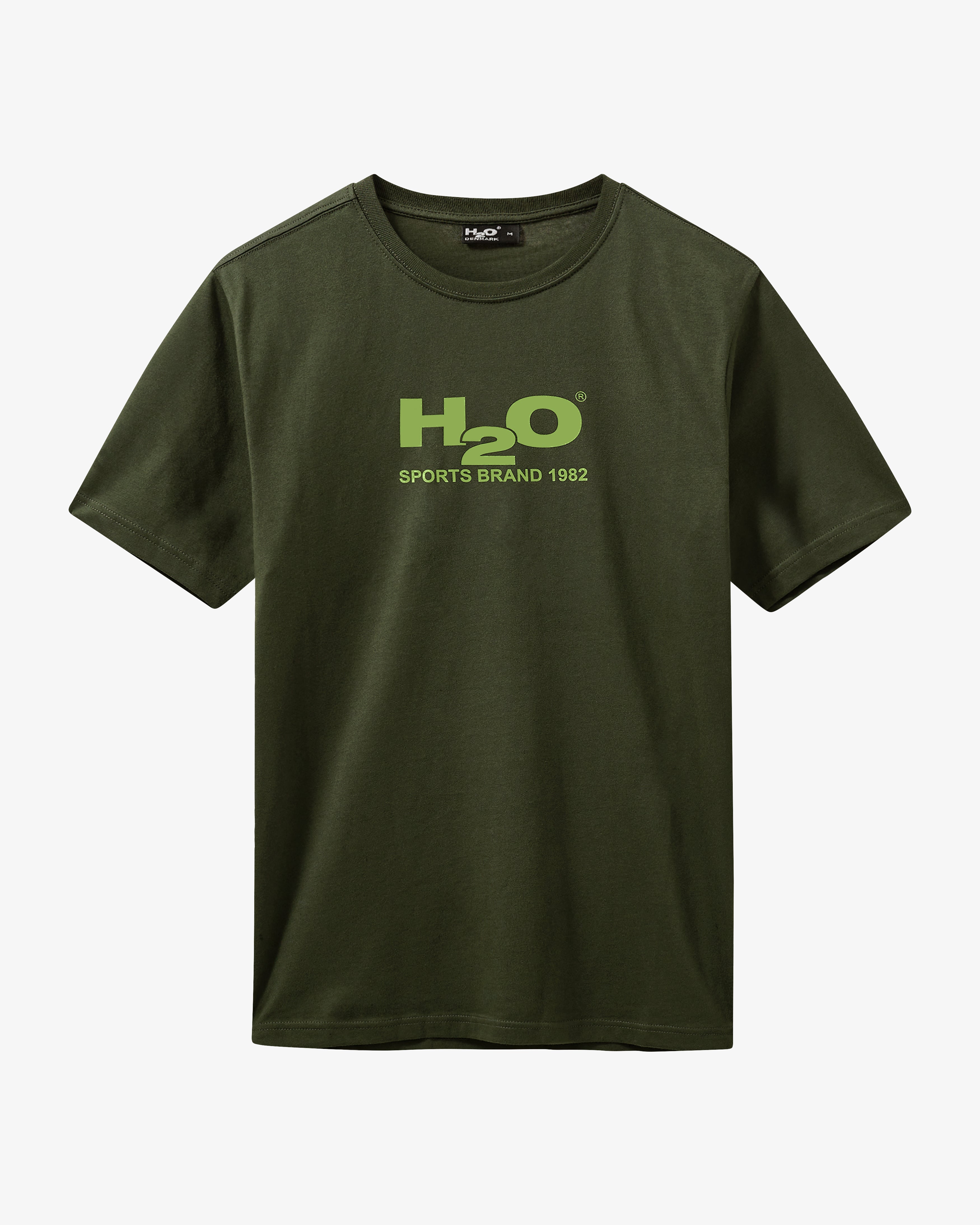 H2O H2O Logo Tee T-Shirt 3020 Army