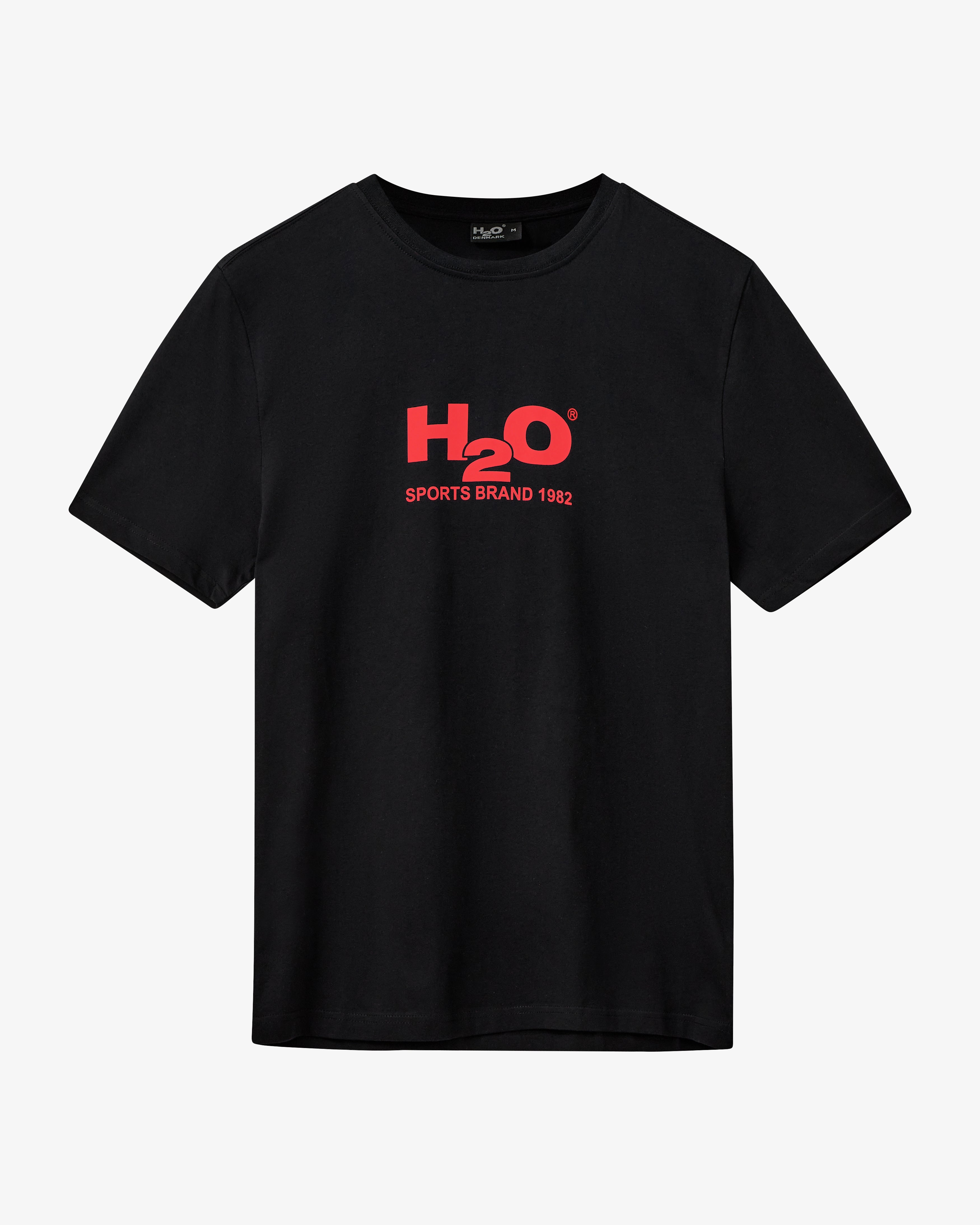 H2O H2O Logo Tee T-Shirt 3500 Black