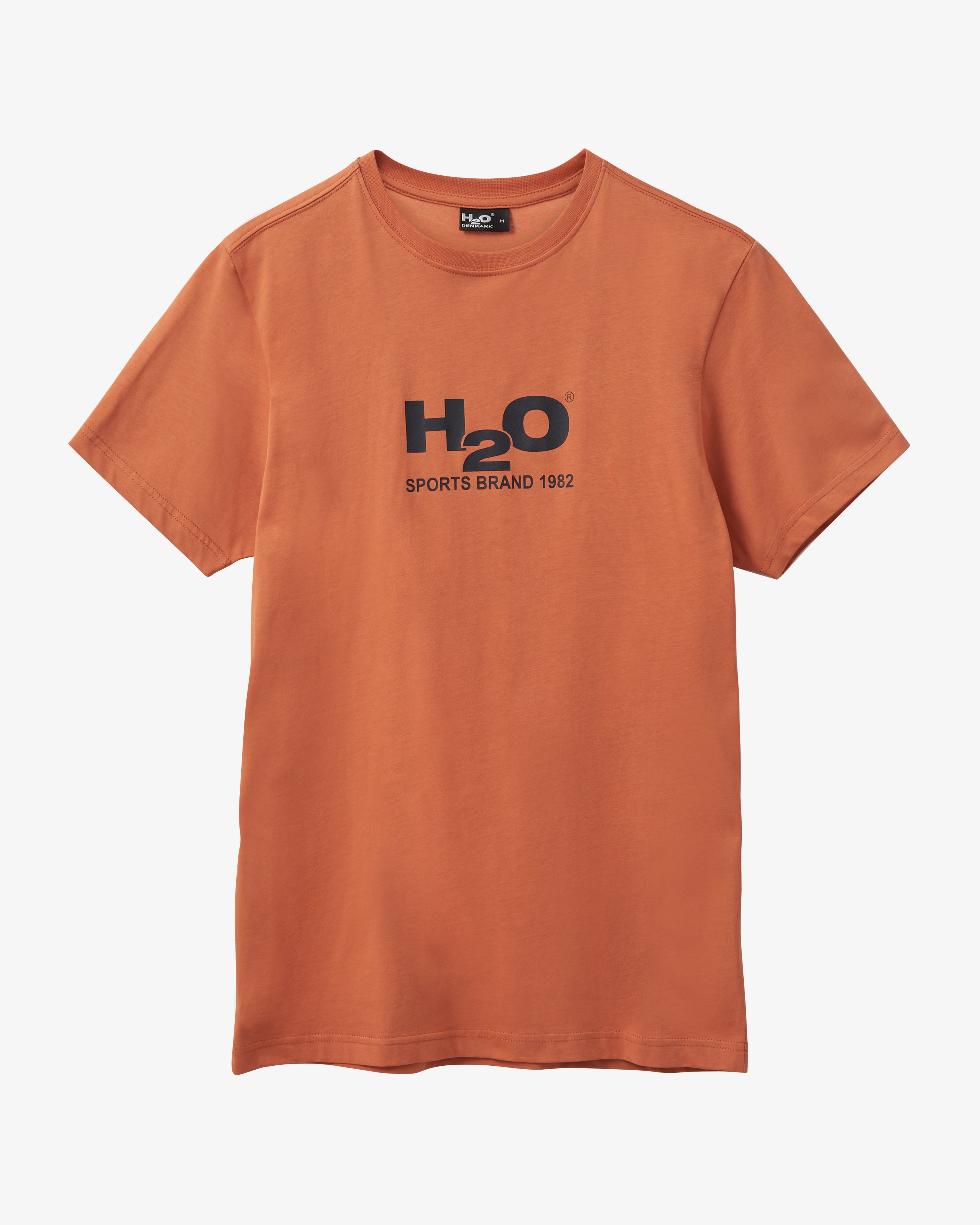 H2O Logo Tee - Autumn Leaf/Navy