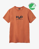 H2O Basic H2O Logo Tee T-Shirt 6086 Autumn Leaf/Navy