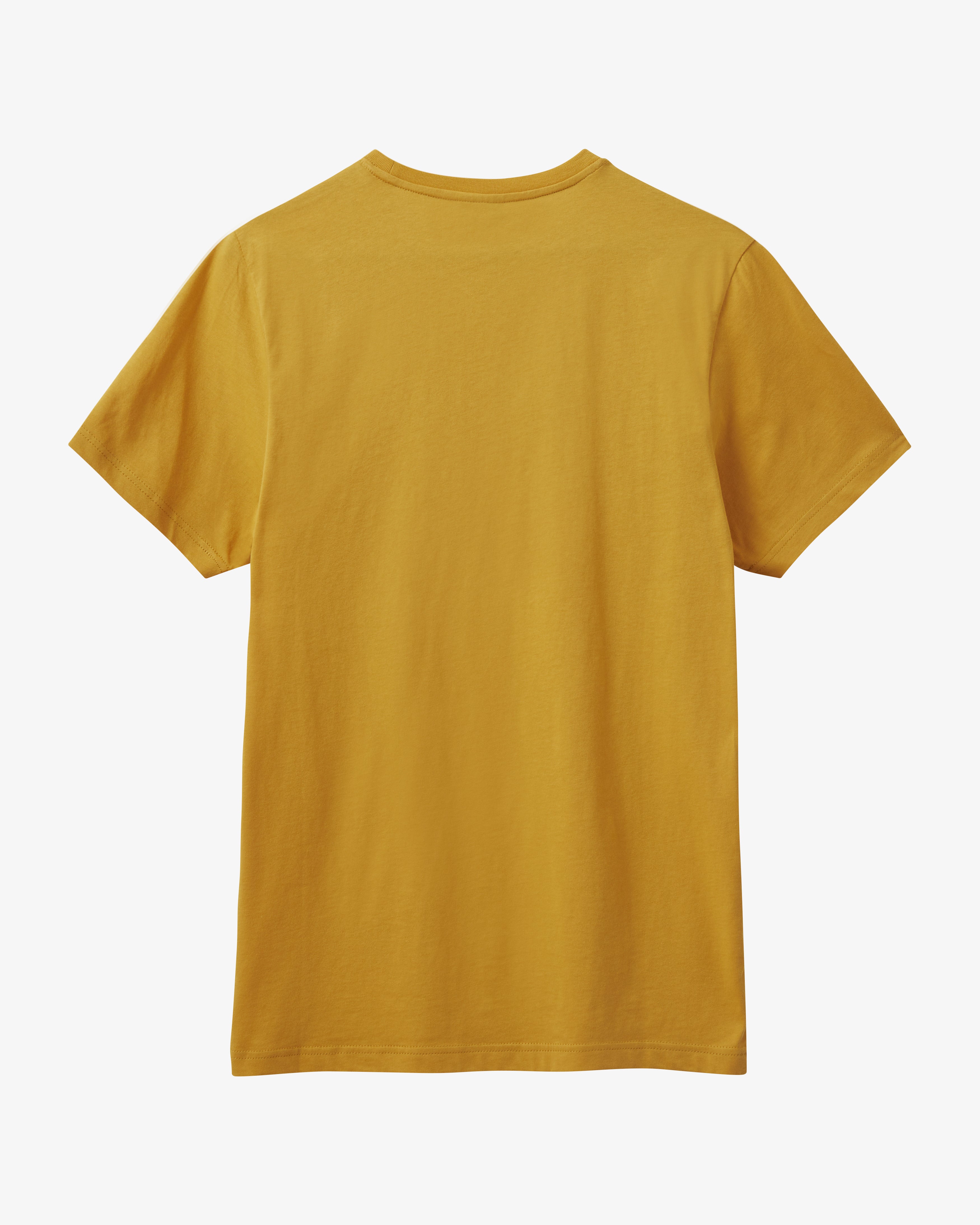 H2O Logo Tee - Lemon Curry/Army