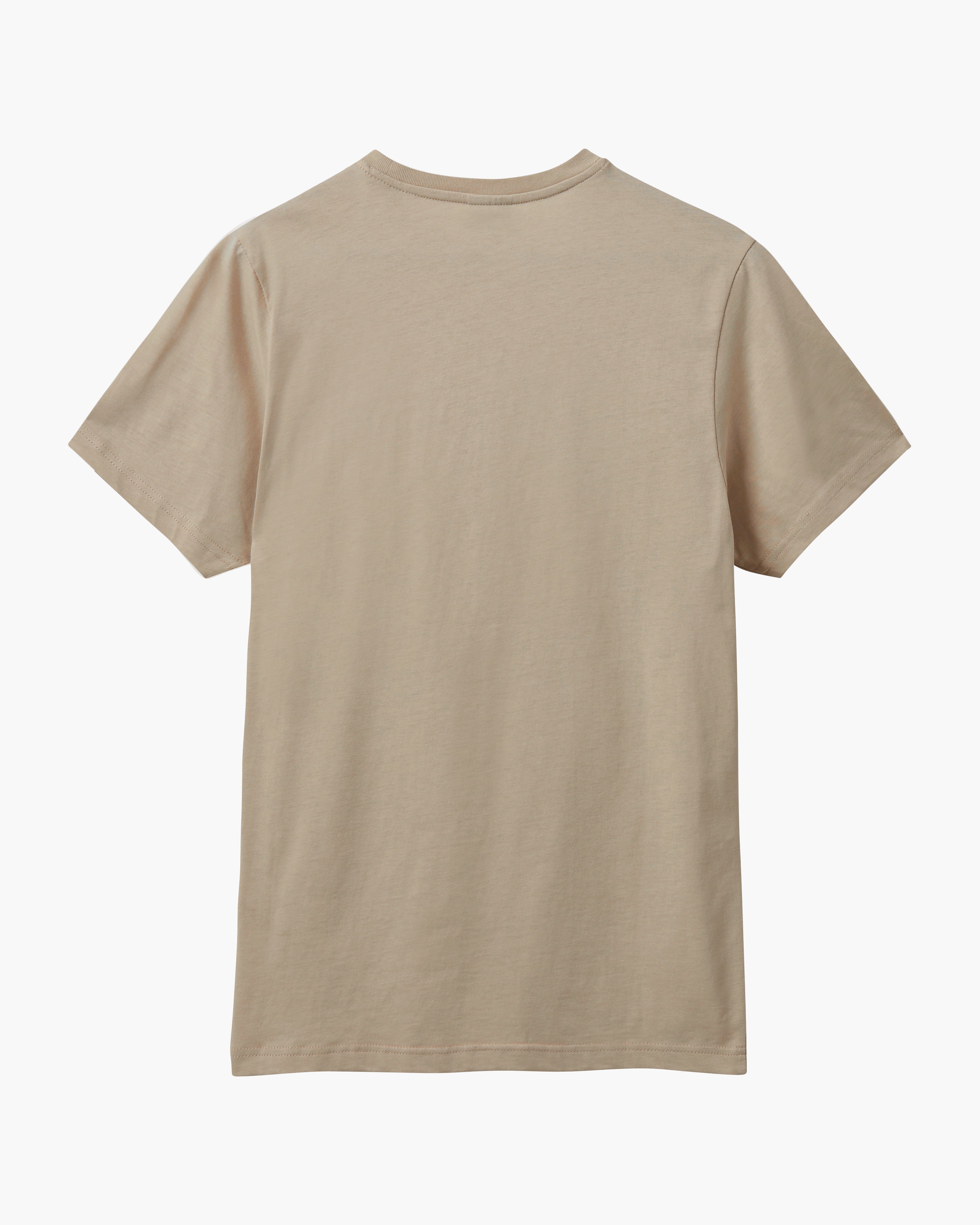 H2O Logo Tee - Warm Grey/Army