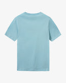 H2O H2O Logo Tee T-Shirt 7068 Aqua/Chalk