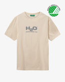 H2O H2O Logo Tee T-Shirt 7069 Chalk/Grey