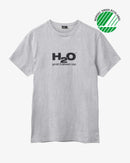 H2O Basic H2O Logo Tee T-Shirt 7620 Lt. Grey Mel/Black