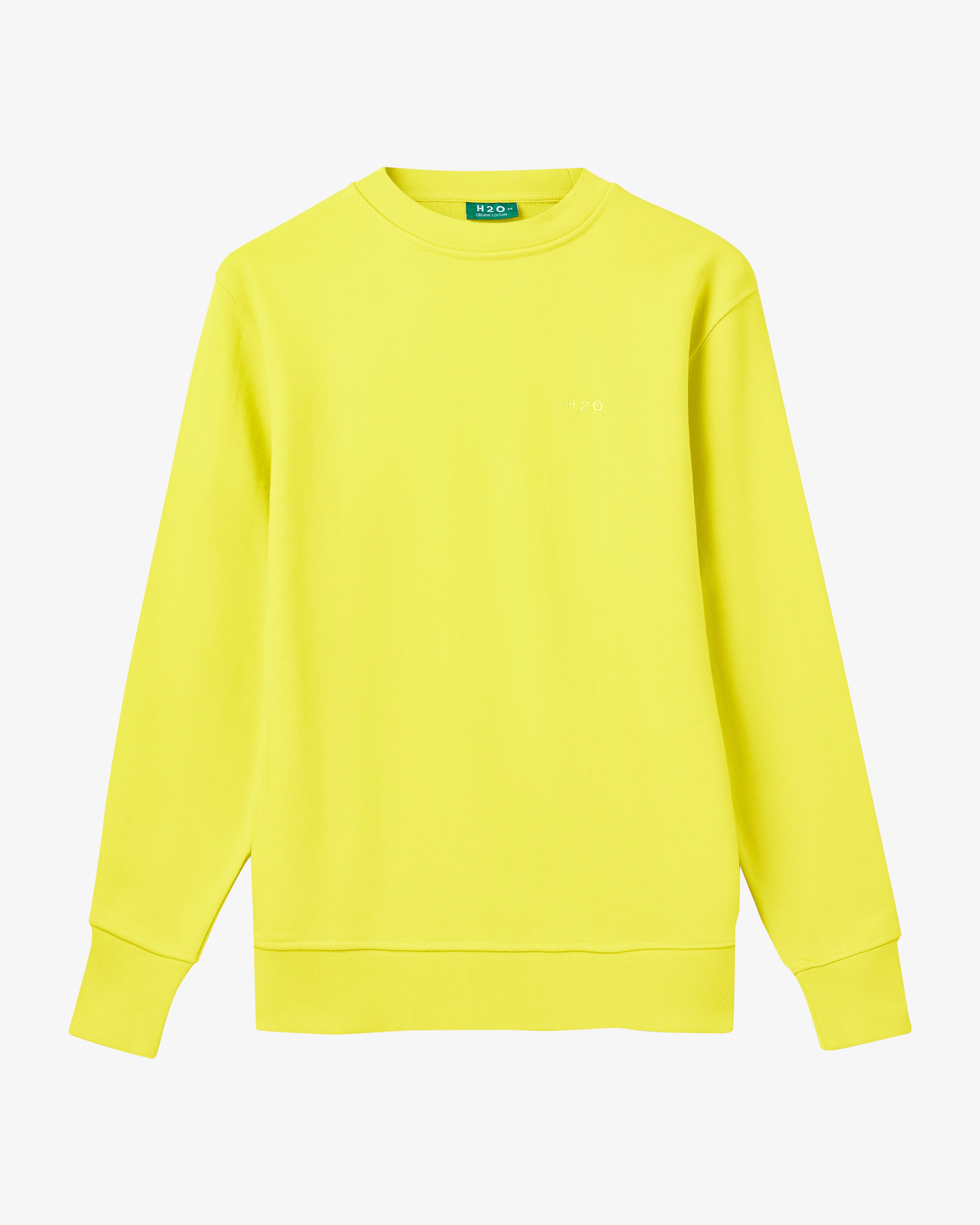 Happy Organic Sweatshirt - Bitter Lemon