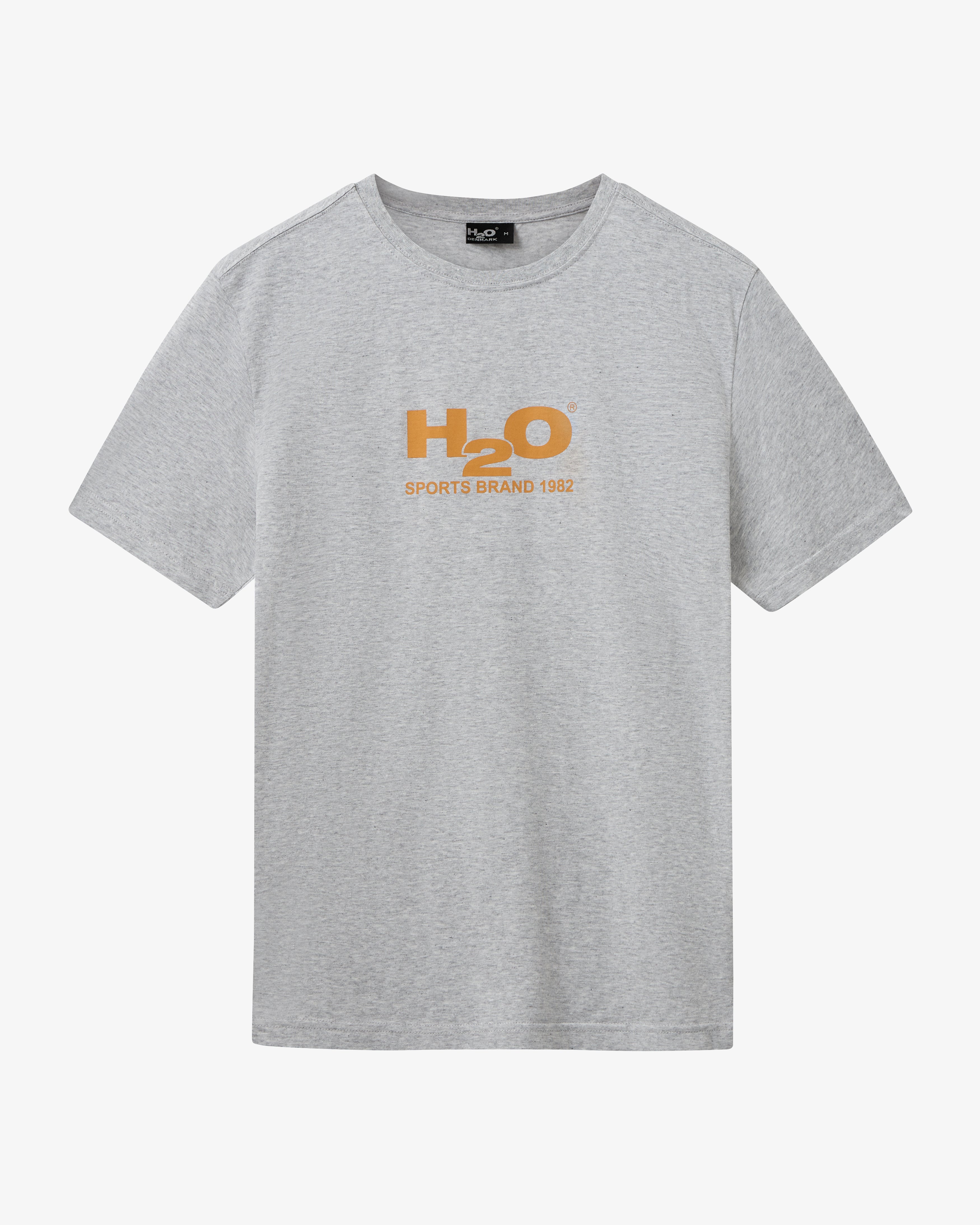 H2O H2O Logo Tee T-Shirt 1020 Lt. Grey Mel