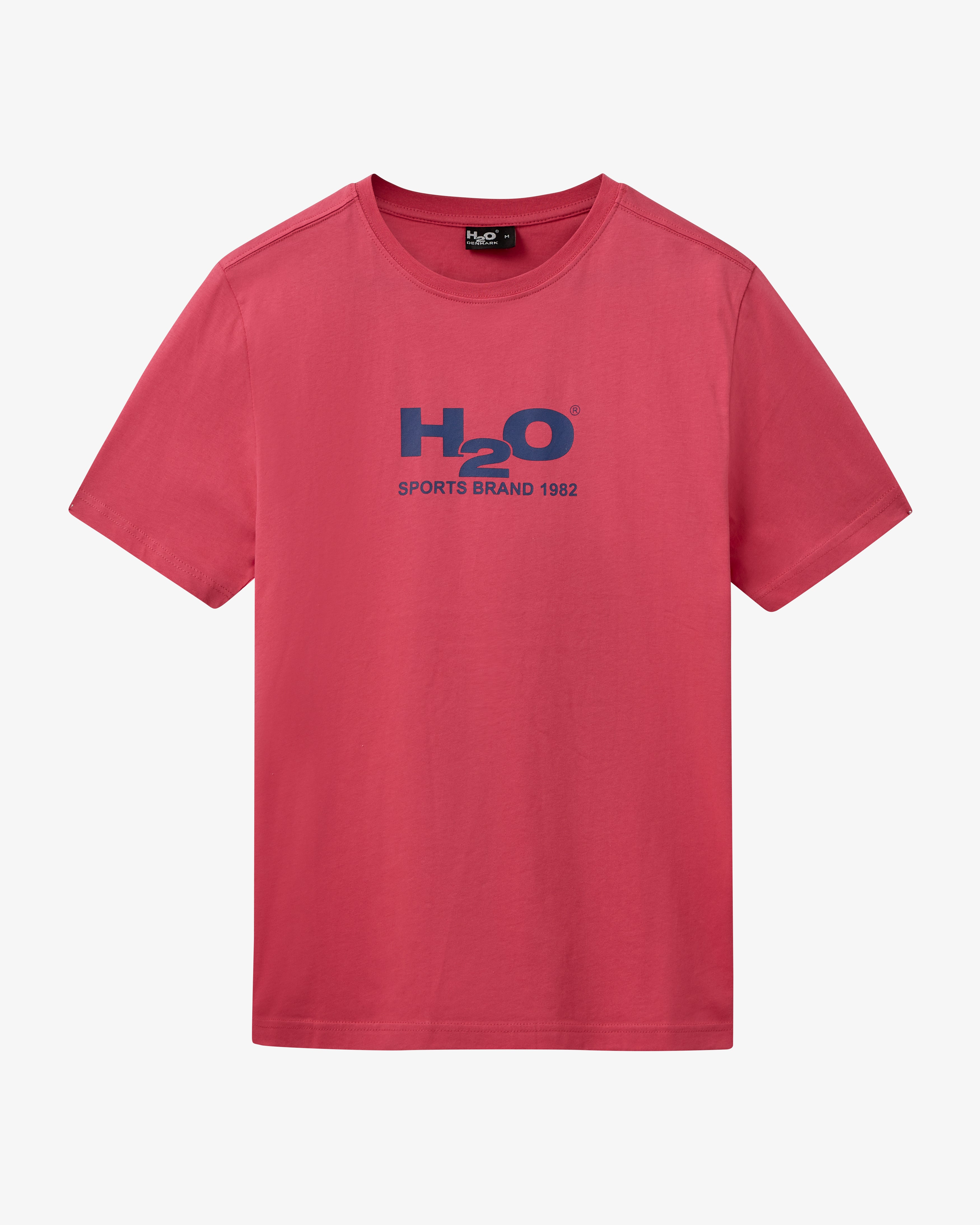 H2O Logo T-Shirt – Korallenrosa