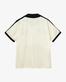 H2O Italo Polo Tee T-Shirt L/S 1001 Cream