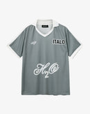 H2O Basic Italo Polo Tee T-Shirt L/S 1025 Ultimate Grey