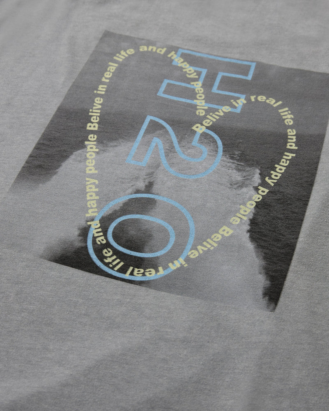 Kap Dan DNA Oversized Tee - Lt. Grey Mel/Lime