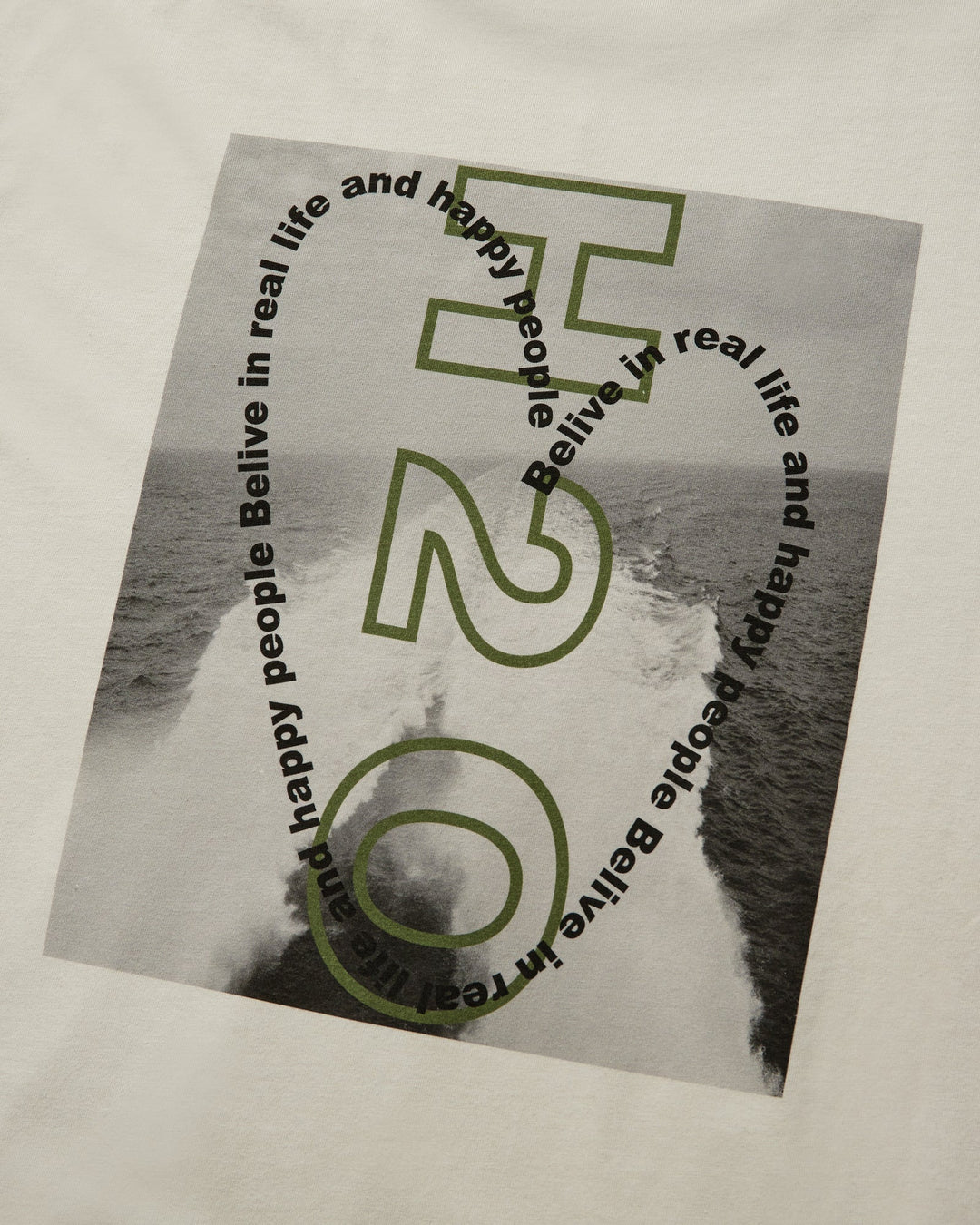 Kap Dan DNA Oversized Tee - Chalk/Army