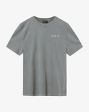H2O Select Kap Dan Oversized Tee Print T-Shirt 7624 Lt. Grey Mel/Lime