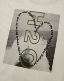 H2O Select Kap Dan Oversized Tee Print T-Shirt 7888 Chalk/Army