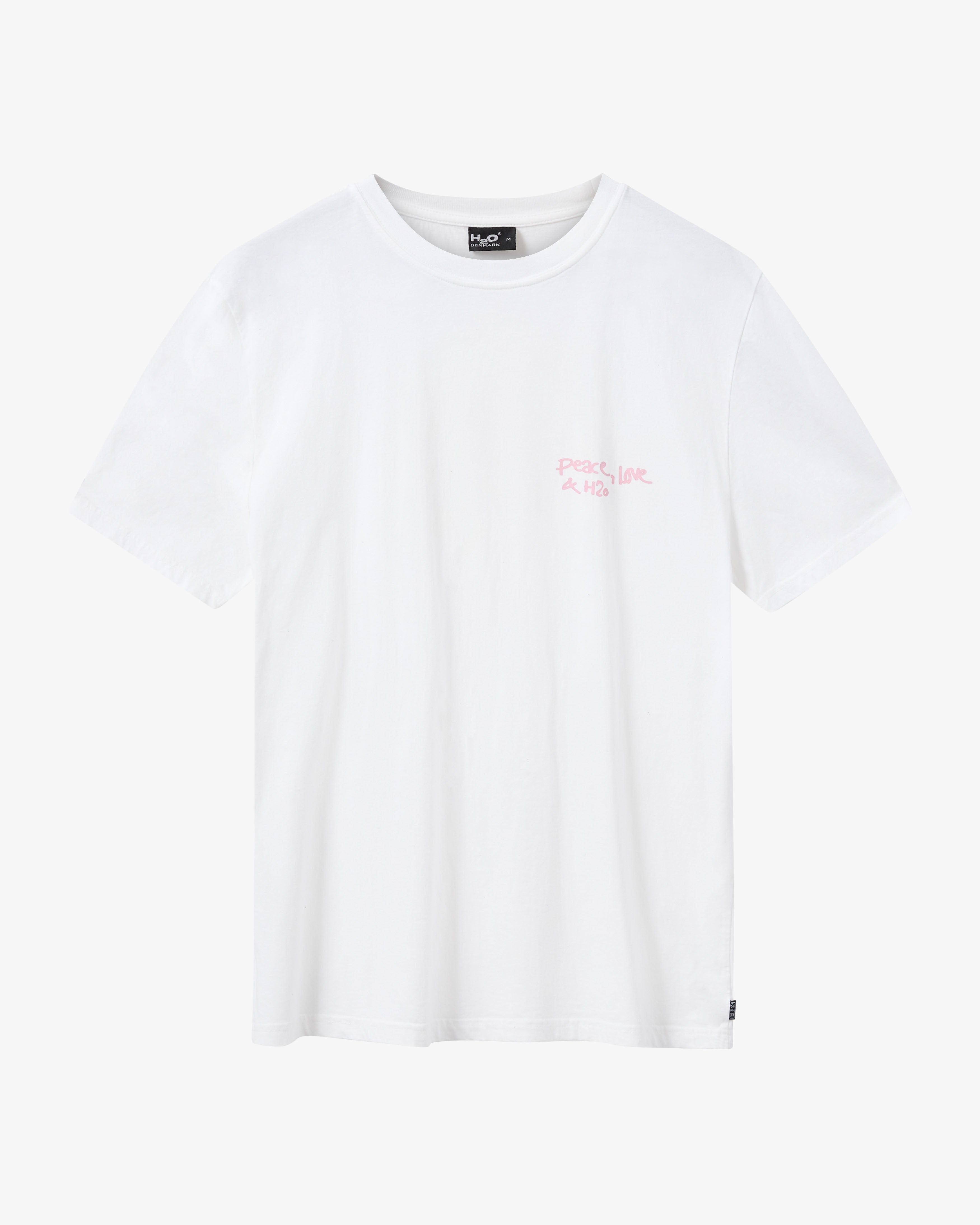 Kap Dan Tee Print - White/Pink