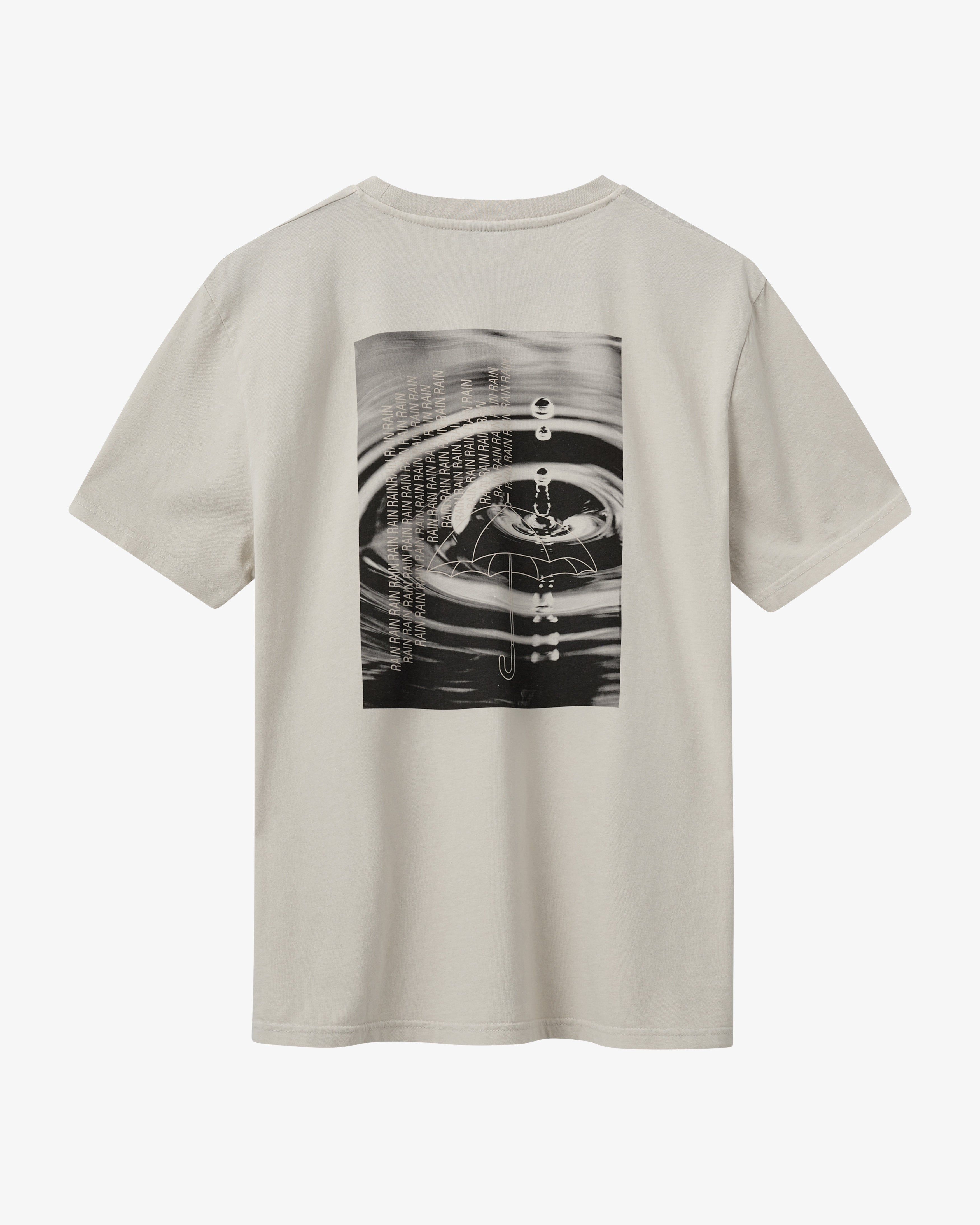 Kap Dan Tee Print - Chalk/Black