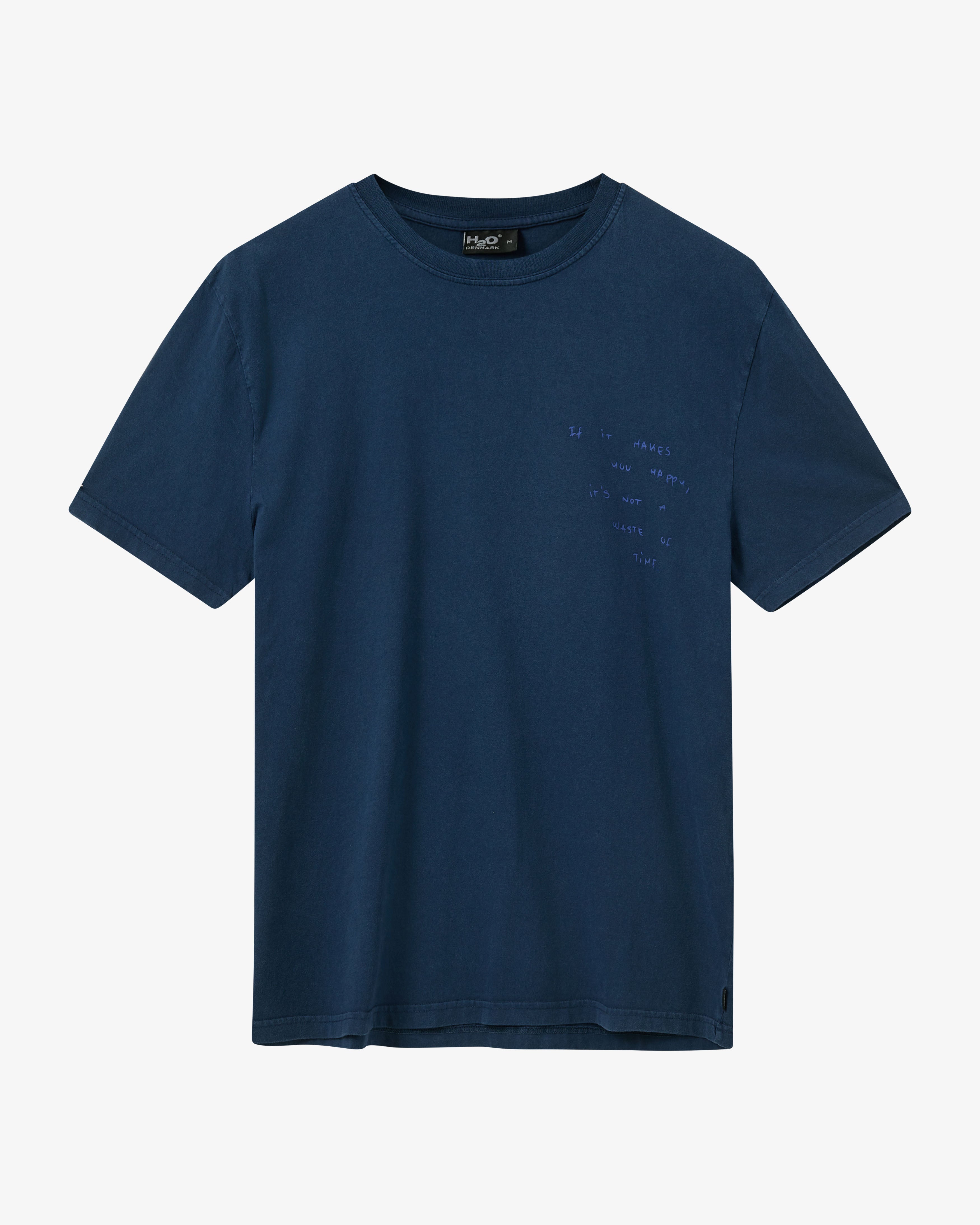 Kap Dan Tee Print - Navy/Blue