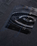 H2O Select Kap Dan Tee Print T-Shirt 7893 Black/Blue txt
