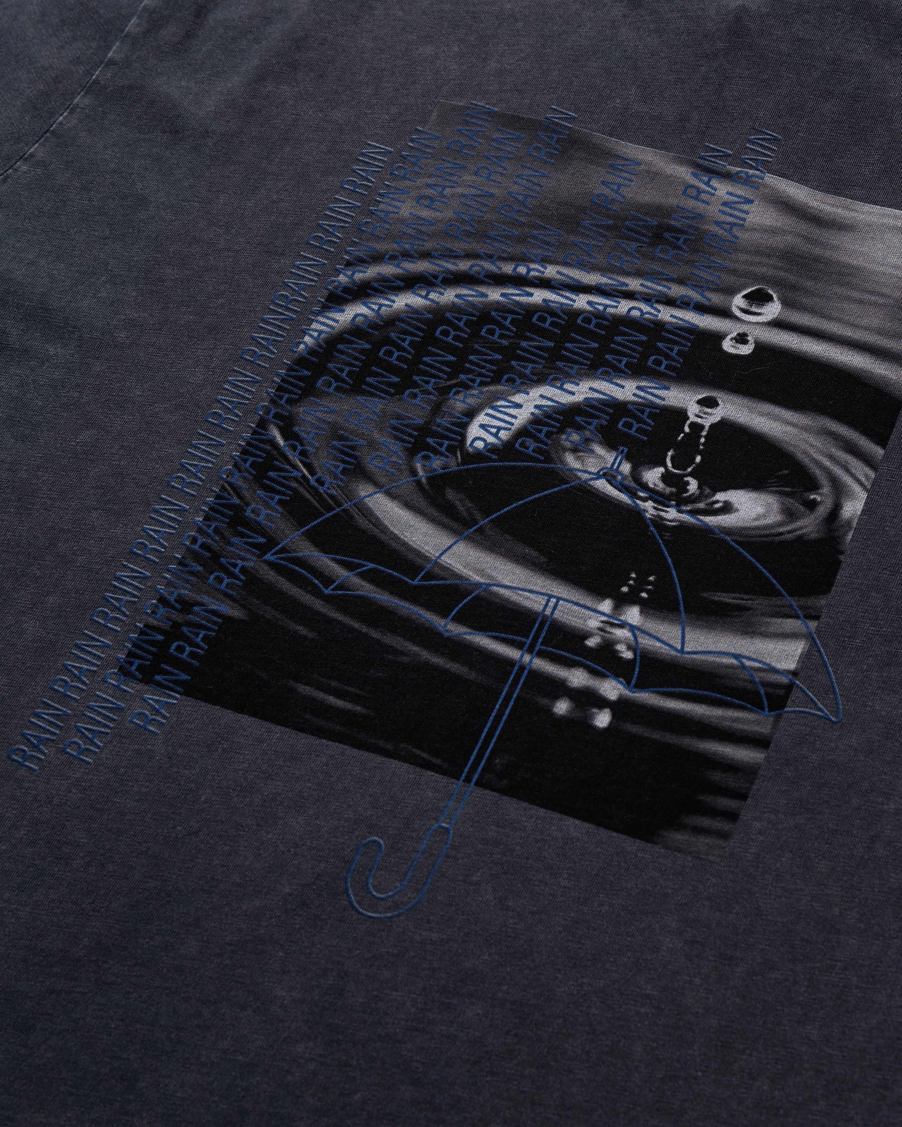 H2O Select Kap Dan Tee Print T-Shirt 7893 Black/Blue txt
