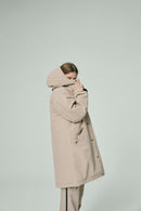 H2O Læsø Padded Long Jacket Jacket 1034 Warm Grey