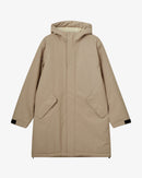 H2O Læsø Padded Long Jacket Jacket 1034 Warm Grey