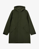 H2O Læsø Padded Long Jacket Jacket 3020 Army