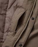 H2O Læsø Padded Long Jacket Jacket 3553 Dusty Oak