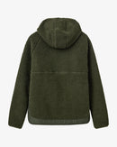 H2O Basic Langli Pile Anorak Jacket 3020 Army