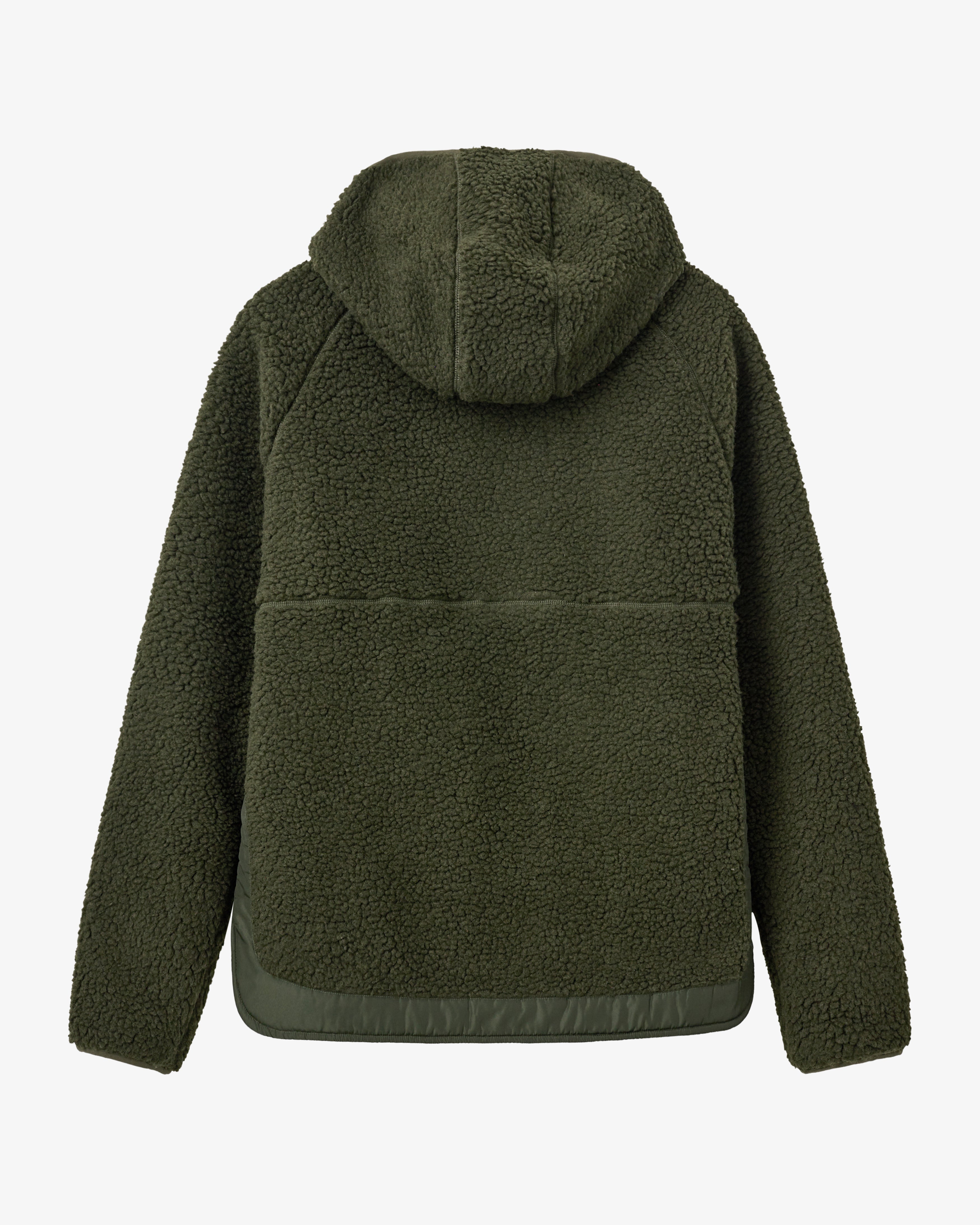 Langli Pile Anorak - Army