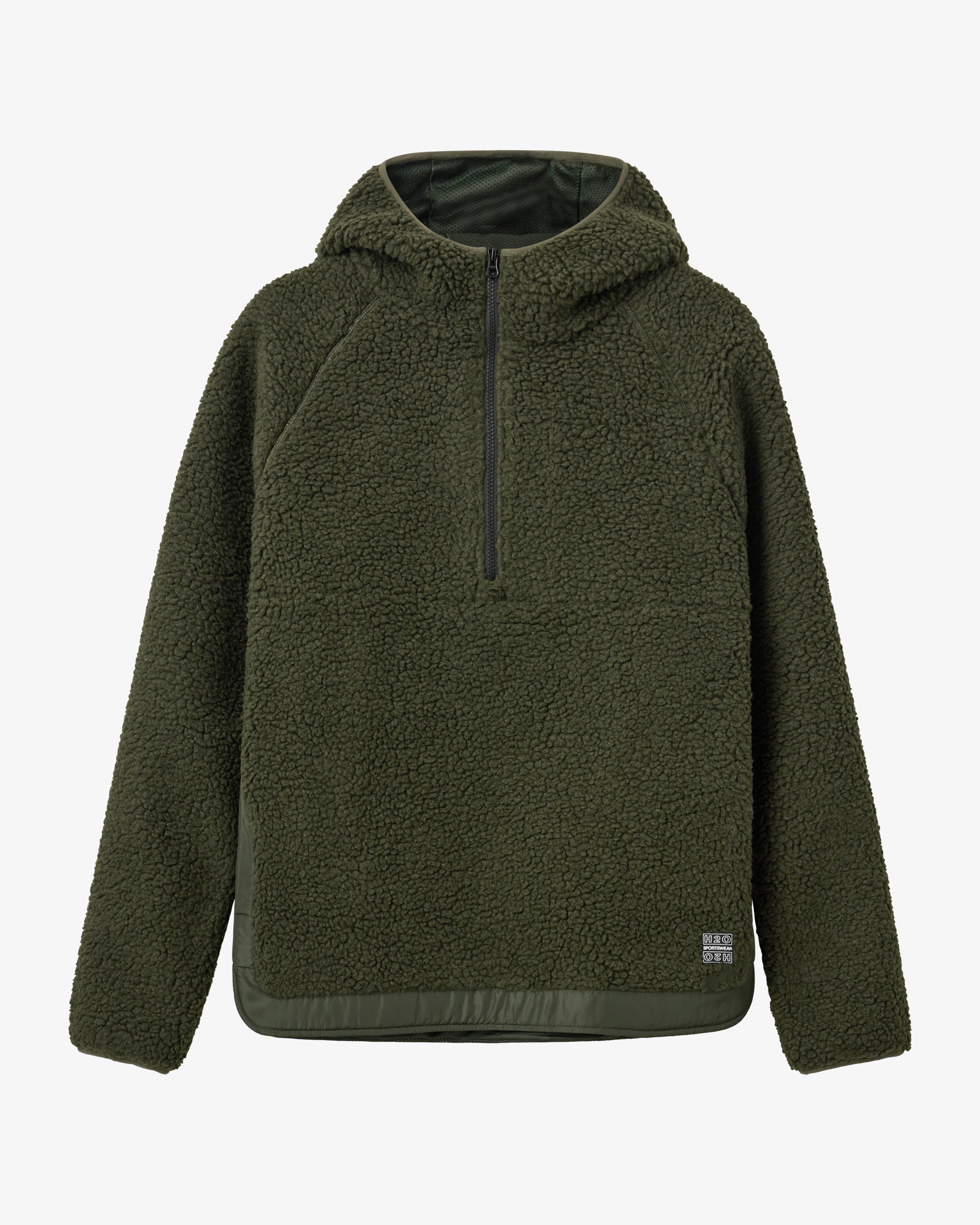Langli Pile Anorak - Army